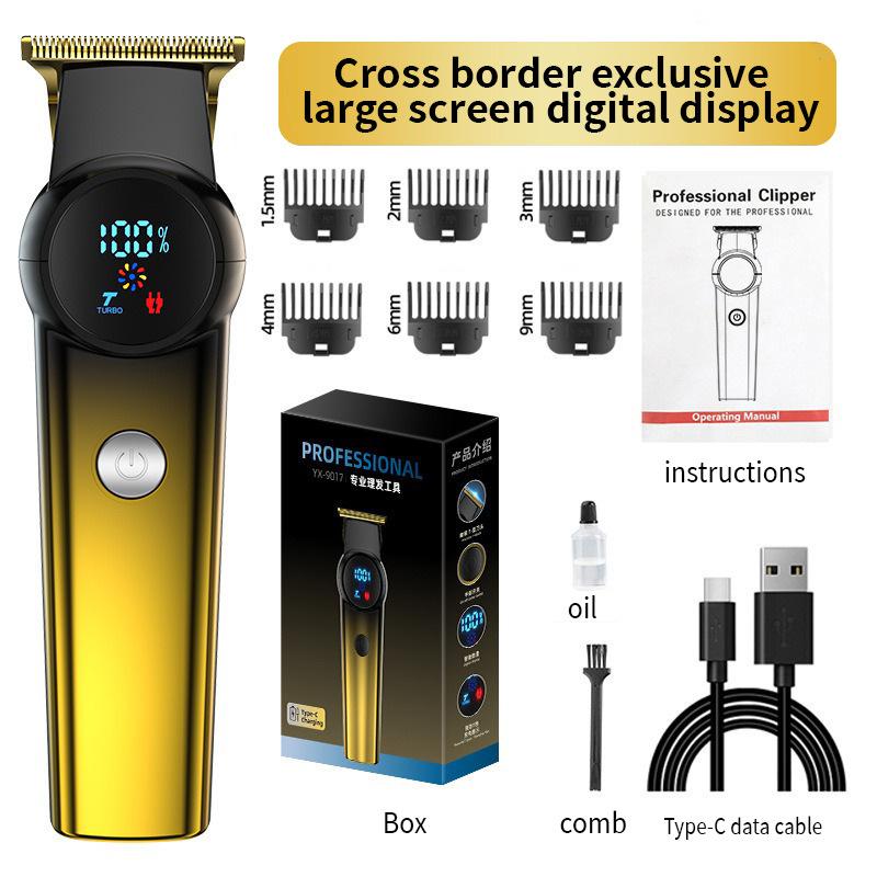 New Electric Professional Barber Cutters Shaving Hair Tools Hair Salon Special Electric Clipper Carving Hair Clipper