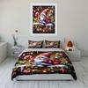 Christmas Santa Bedding Set Bedding Duvet Cover Set Duvet Cover Pillowcases (1 * Duvet Cover 2 * Pillowcases, Without Duvet Insert)