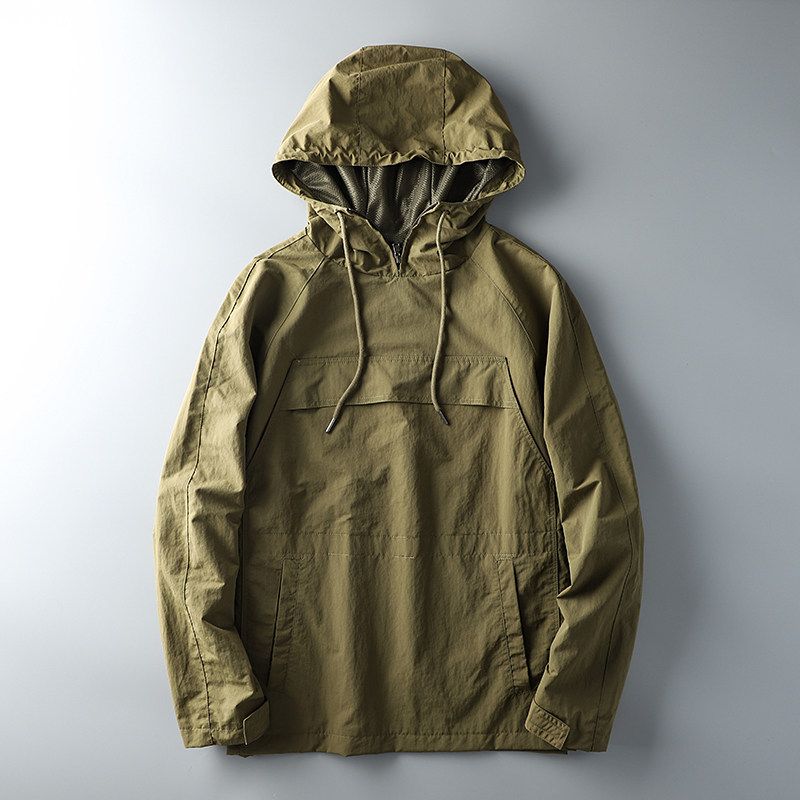 Half-Zip Jacket for Export Shell Jacket Army Green L