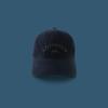 New Retro Embroidered Peaked Cap, Male Summer Couple Shows White Baseball Cap, Female Wide Brim Shows Small Face