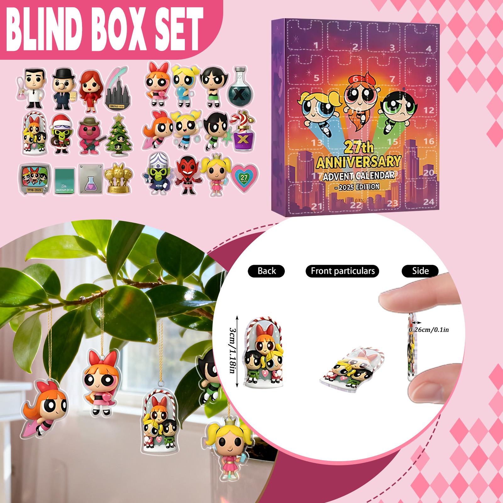 

2D Адвент-календар Містить 24 адвент-календарі, календар зворотного відліку та сюрпризні колекційні предмети One Size