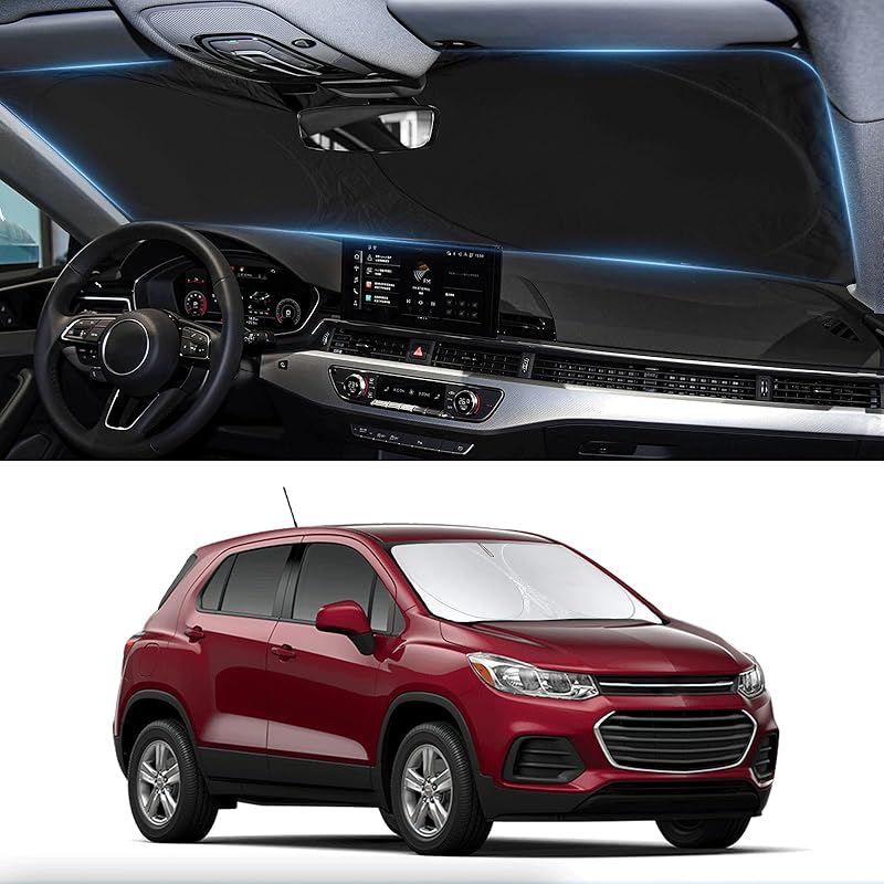 Sunshade For Ram Sun Shade Fit 2010-2025 2026 Dodge RAM 2500 3500 Truck Accessories Windshield Cover For Ram 2500/3500/4500/5500 Sun Visor Fits 2Dr