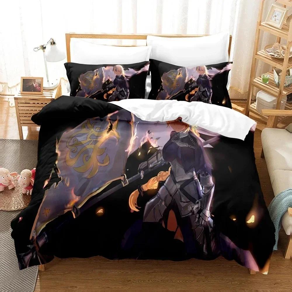 Fashionable 3D Fates Bedding Sets Duvet Cover Set With Pillowcase Twin Full Queen King Bedclothes Bed Linen Home Textile