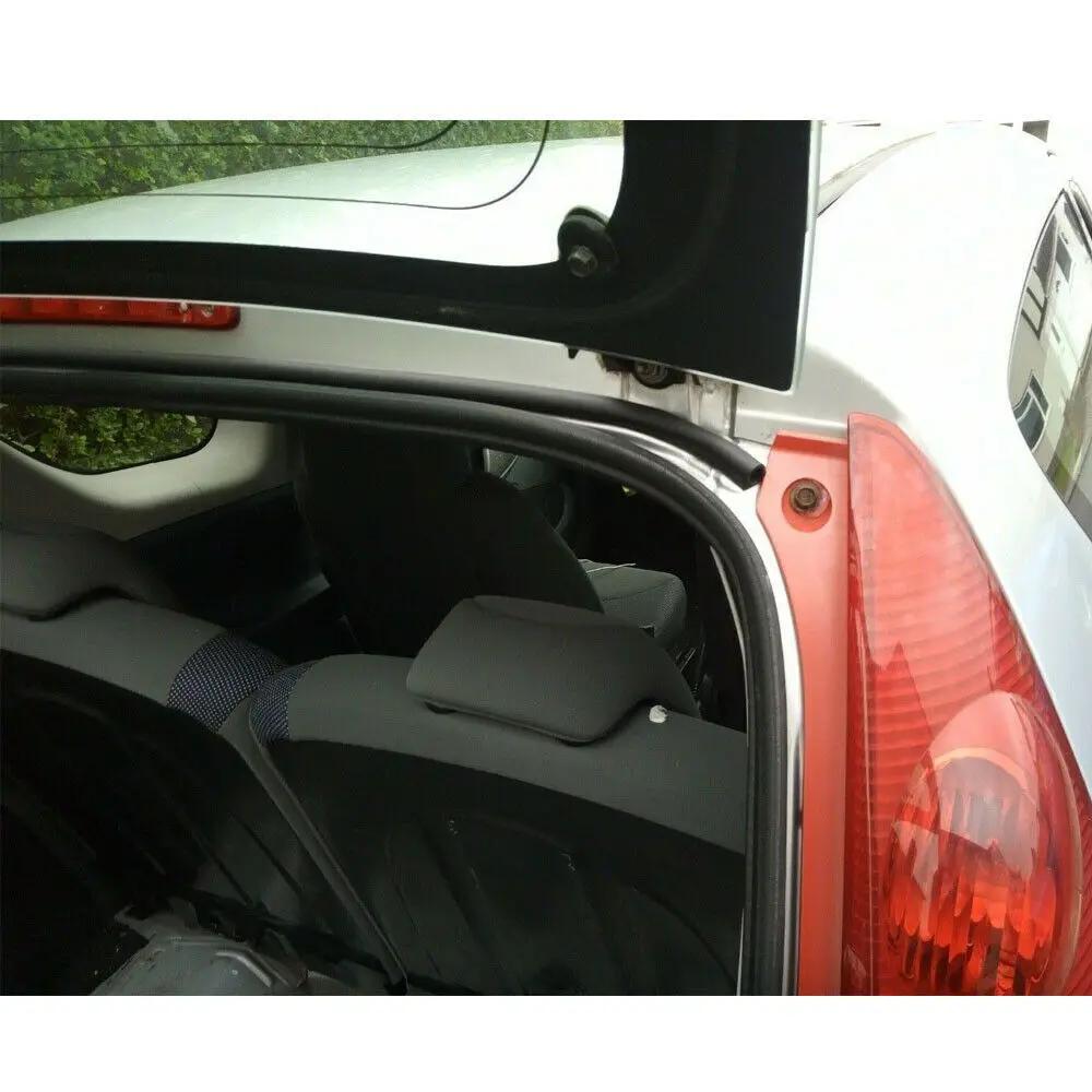 Für Citroen C1 Peugeot 107 Toyota Aygo Wasserdichte Streifendichtung Stoppt Regen im Kofferraum Heckklappe Außenteile Stylingleisten