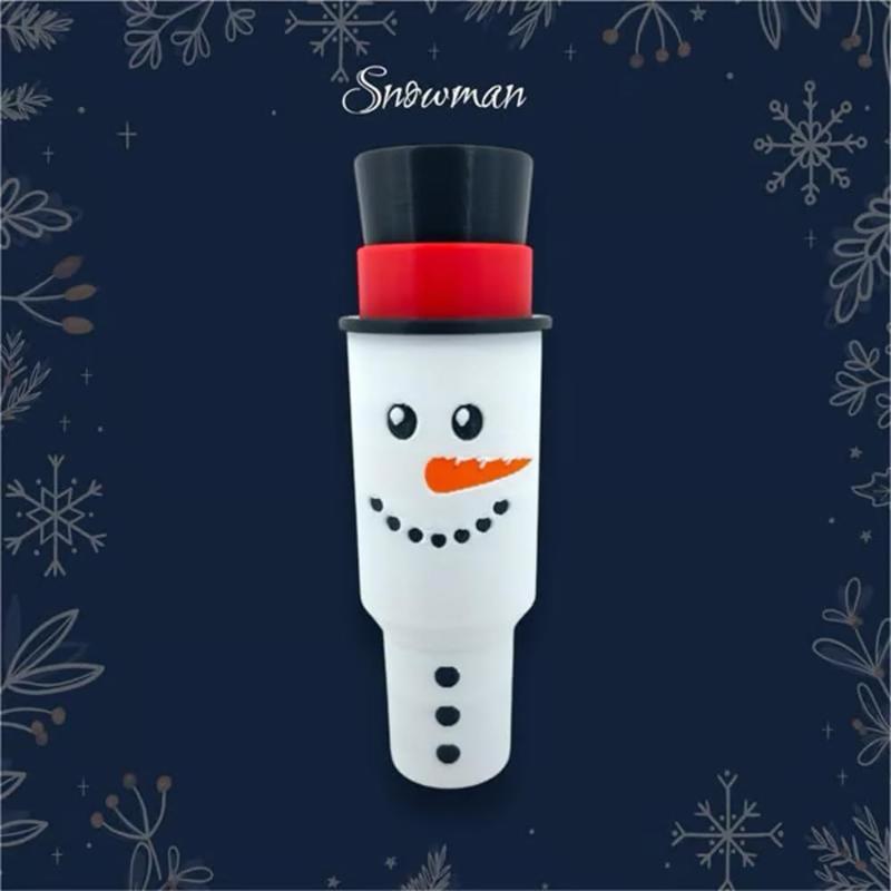 Mini Tumbler Keychain Container Chapstick Holder Fun Key Ring Handbag Charms Decorative Pendant Hallowmas Christmas Party Favors