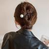 Francouzská retro perlová twist sponka do vlasů—Elegantní jednoslovný styl pro ženy