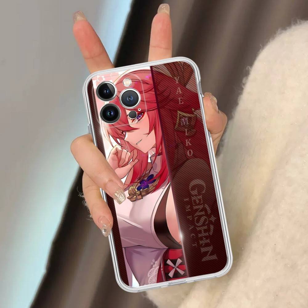 Game Genshin Impact For iPhone 17 Air 16 Pro Max 15 14 13 12 11 Plus phone Case