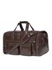 Large Capacity Leather Travel Bag Unisex Duffel Bag With Shoe Compartment Multifunctional Fitness Sports Bag