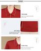 Women's Lapel Wool Sweater - Age-Defying Loose Fit for Spring & Autumn
