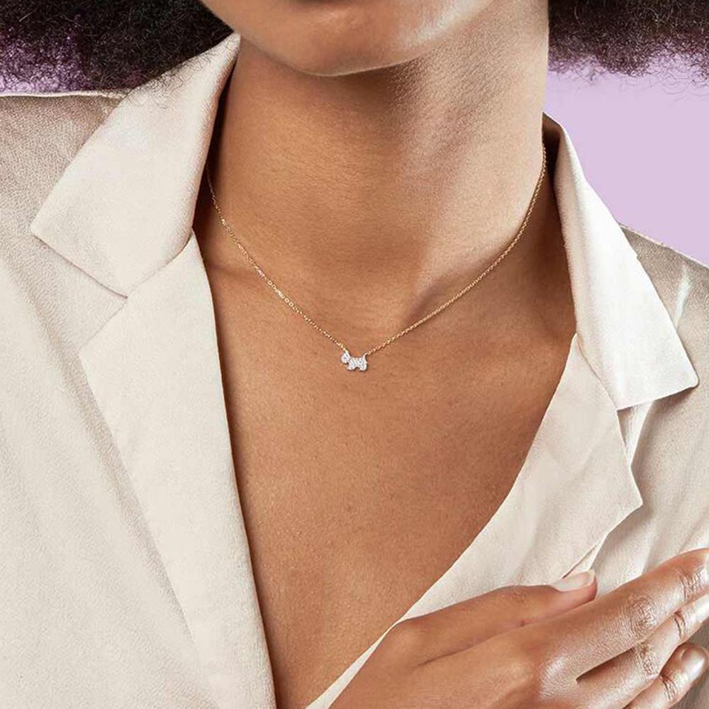 ANDYWEN 925 Sterling Silver Bull Pendant Luxury Zircon Pave long Chain Necklace For Women Party