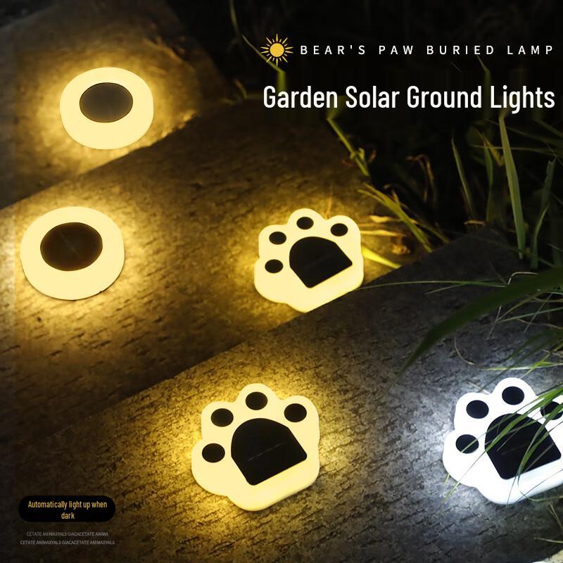 Solar Bear Paw Garden Decorative Light