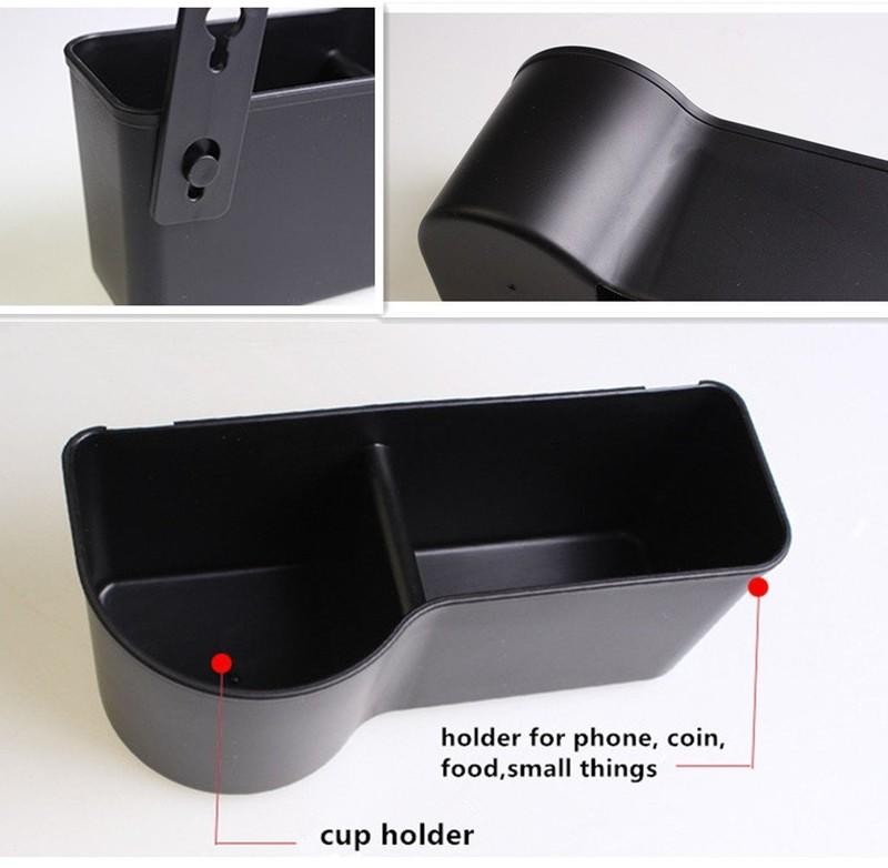 Car Headrest Seat Back Mount Cup Holder/Storage Box Drink Cup Holder Organizer