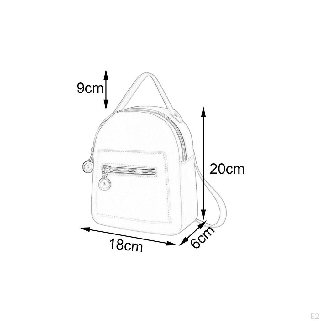 Compact Backpack for Women, Ideal Summer