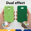 Natural Wood Pulp Cotton Sponge Wipe Re-Washable Sponge Household Cleaning Pad Kitchen Cleaning Gadgets Descaling Cleaning Rub