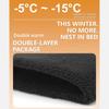 Aolikes Winter Thermal Knee Braces Warm Leg Sleeves for Running Cycling Camping Arthritis Tendonitis Relief Soft Support