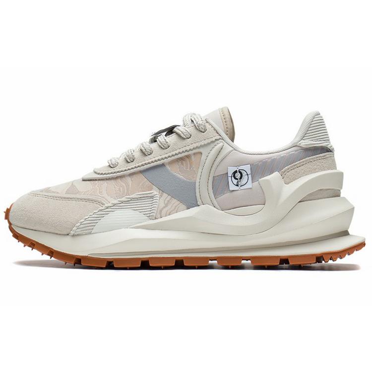 

New LiNing Running Shoes Men s Low top Oat Gray/Gray AZGS079-2 43