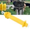 PE Electric Fence Handle Yellow Gate Grip Bar Durable Insulated Fence Grip  Farm Pasture