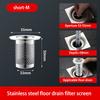 304 Stainless Steel Floor Drain Net Basin Anti-odor Drainer Bathroom Wash Basin Anti-clogging Filter Universal