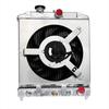 BENOS AUTO PARTS 2 Row Radiator Shroud Fan for HONDA CIVIC EJ EK DEL SOL EG INTEGRA DB 1992-2000
