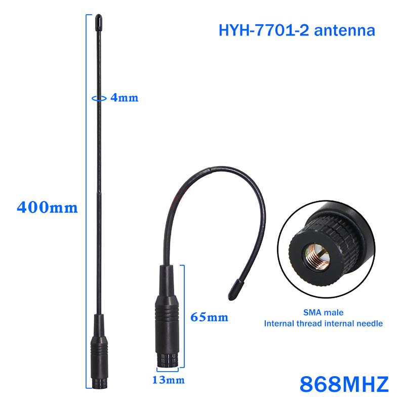 1Pcs Lora Module Antenna For Meshtastic 868Mhz 915Mhz Soft Antenna Omni High-Gain Whip Antenna Sma Head