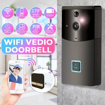 Vollständige 6G Super Weitwinkel 1,7mm Linse WIFI Video Türklingel Intelligente WiFi Video Türklingel