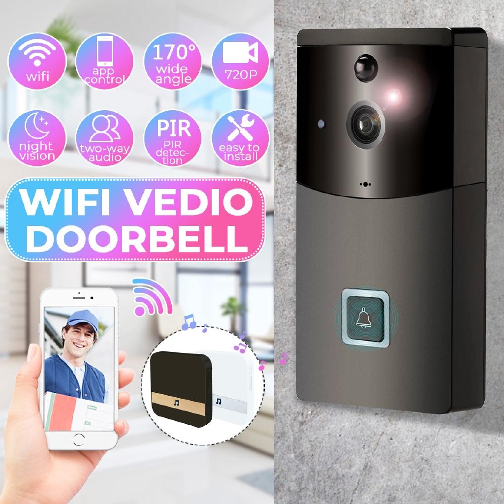 Full 6G Super Wide Angle 1.7mm Lens WIFI Video Doorbell Smart WiFi Video Doorbell