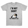 Funny T Unisexs Shirt I¡¯M Penguin Pattern Not Cotton Penguin Tee I¡¯M Size Short