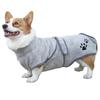 Super Absorbent Coral Fleece Dog Bathrobe Winter Warm Pet Robe Small Medium Large Breeds