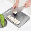 Titanium Cutting Boards for Kitchen Stainless Board 304 Steel Thickened Double Sided Food Grade Portable Fruit Cutting Board
