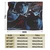 Super Soft Ivan Alien stage Anime Throw Blanket Premium Flannel Fleece Lightweight  Bed Blanket Fuzzy Plush Blankets All Season