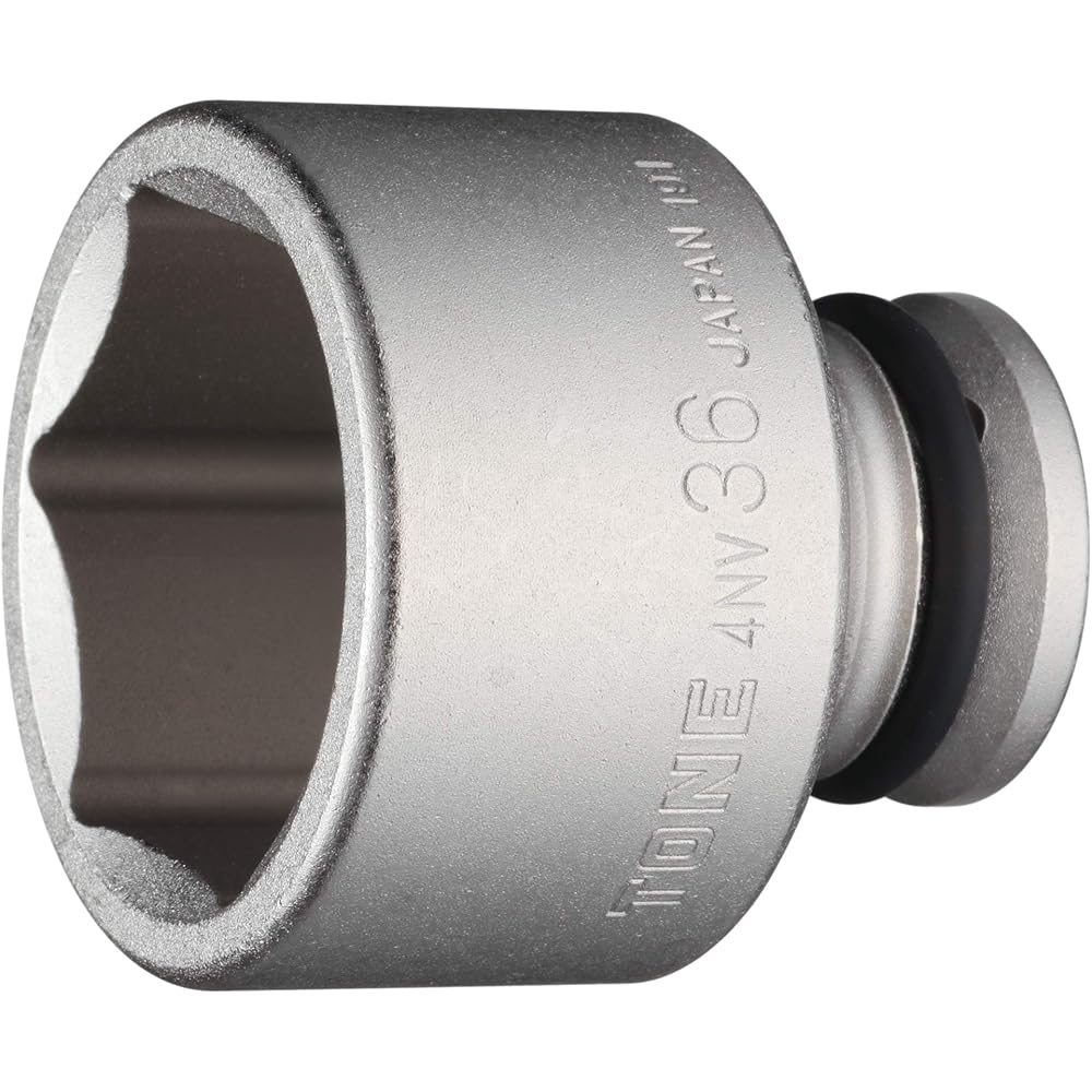 TONE HP4NV-36 Impact Socket 12.7mm Drive 36mm Width Steel Tool