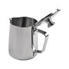 Effortless Frothing and Pouring Stainless Steel Milk Frother Jug with Lid