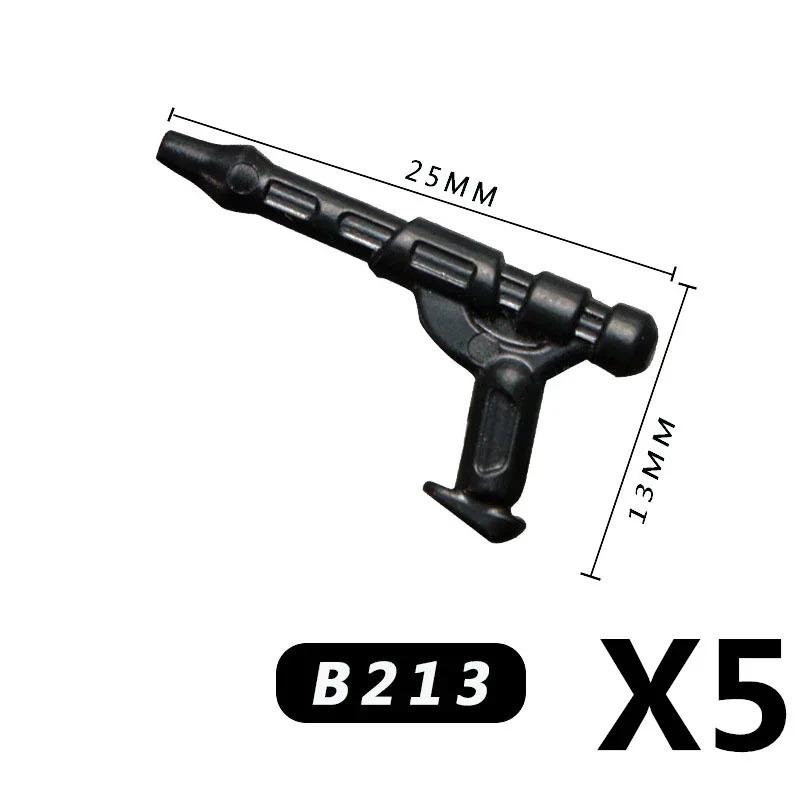 Vojenské stavební kostky Hvězdný film Vojenské figurky Války Zbraně Zbraně Vybavení Příslušenství Pláště Sekery Helmy Brnění Mini kostka