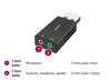 Hama USB Sound Card, USB Plug - 2x3.5mm Jack Sockets, Stereo, PC Audio