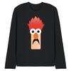 The Muppets Unisex Adult Beaker Face Long-Sleeved T-Shirt