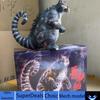 Cat Cosplay Monster Cat Figure Model With Replaceable Eyes Anime Surrounding Boxed Ornament Collectible Desktop Decoration