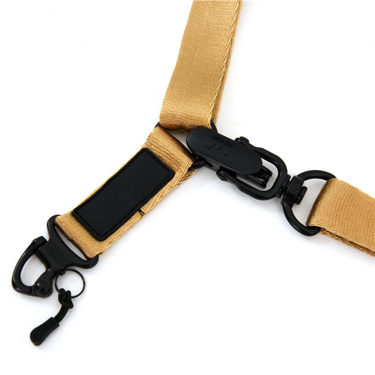 Adjustable MS2 Tactical Sling-Secure Single-Point Safety Strap With Hook For Hunting Training Sport Outdoor Adventures
