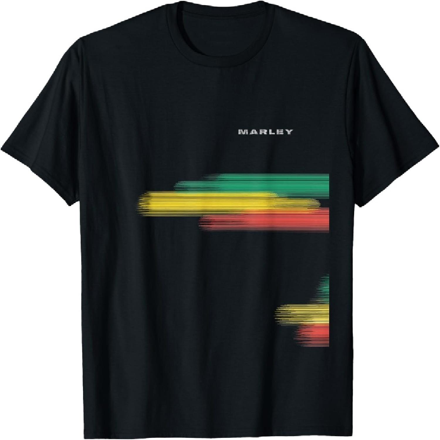 

Официальная футболка Marley с брызгами в стиле раста S чёрный