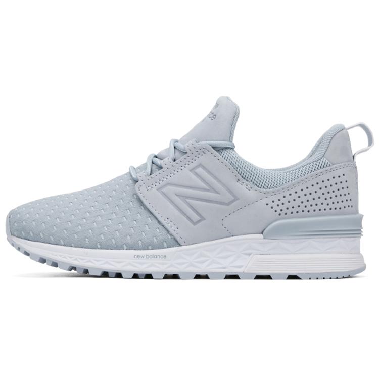 

New Balance Nb 574 Sport Sports Casual Shoes Light Blue White Women s 36.5