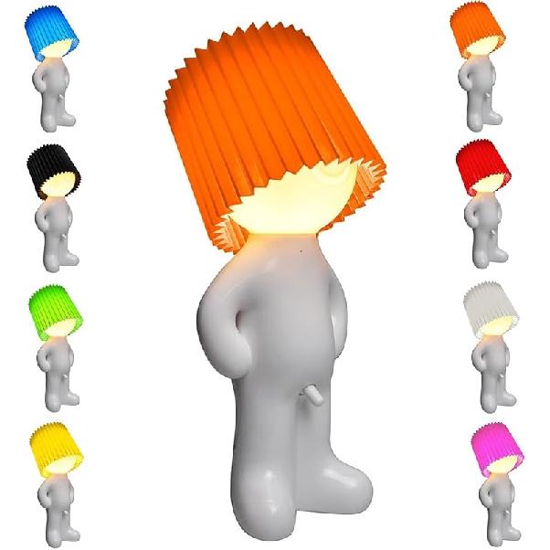 Shy Boy Table Lamp, Little Shy Man Creative Funny Night Light, Rechargeable Bedside Lamp, Perfect Christmas and Valentine's Day Home Decor Novelty