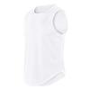 [iEndyCn] Men's Tank Top Training Wear U-neck Sleeveless Fitness T-shirt Muscle Training Sports Sleeveless Sportswear Body Building Muscle Fit