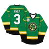 Movie Goon Ross The BOSS ST John's Shamrocks #3 RHEA Hockey Jersey Mens Sportswear Cosplay Long Sleeve Men Women Clothing Print