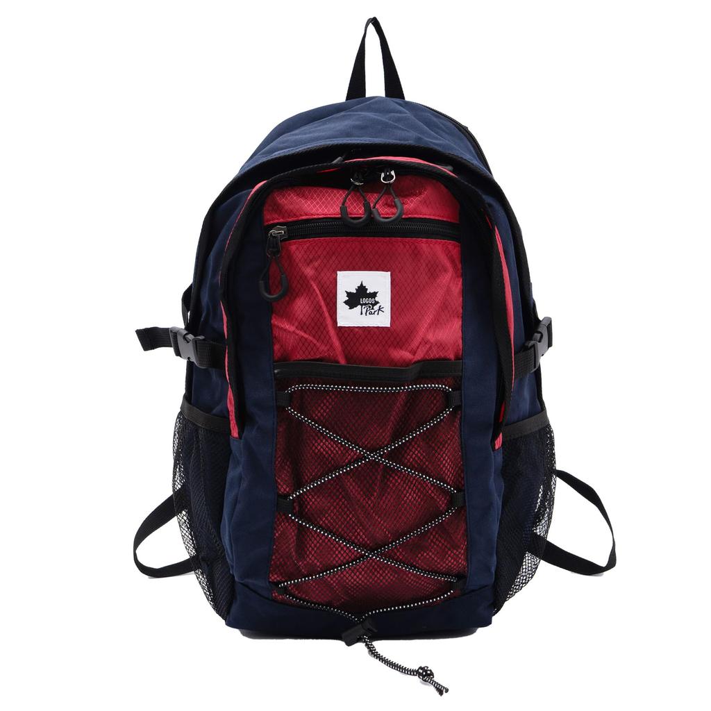 Medium Bungee Medium [Logospark] Backpack, Size, Cord, Daypack, Red,
