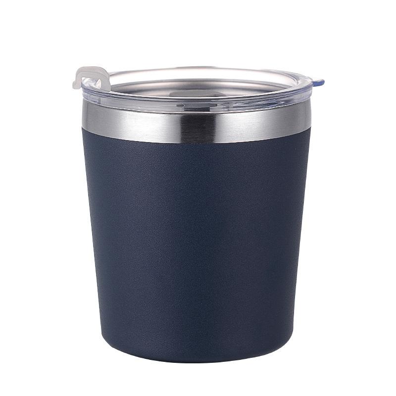 Hot Selling 8oz 12oz Double Wall Vacuum Insulated Stainless Steel Tumbler for Party Coffee Milk Powder Coated Eco-Friendly BPA