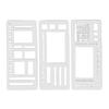 Handmade Flexible Record Template Flexible Ruler With Recording Templates