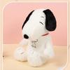 * Baby Breathing Soothing Snoopy White Dog Plush Doll Sleeping Companion Music And Light Doll Sensory Stuffed Toy Kids Gift