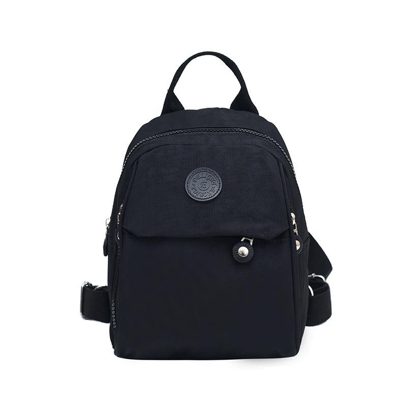

Korean version of Internet celebrity niche women s bag, college students shopping and traveling casual versatile lightweight mini backpack small чорний