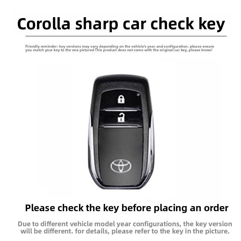 QHJS9 Toyota Corolla Ruifang Keycase 24/25 New Explorer Dual Engine Pioneer Edition Remote Control Case Metal Buckle Bag