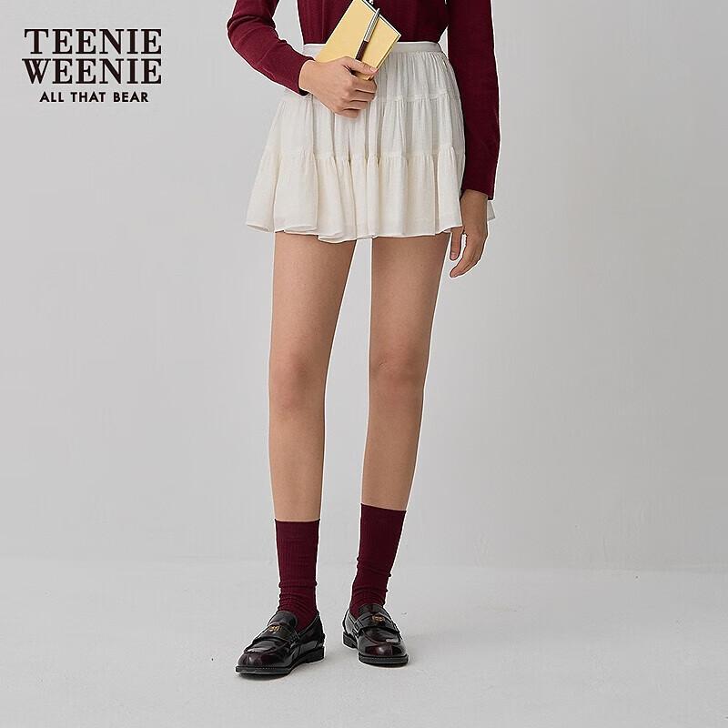 Teenie Weenie Women s A-Line Puff Mini Skirt M