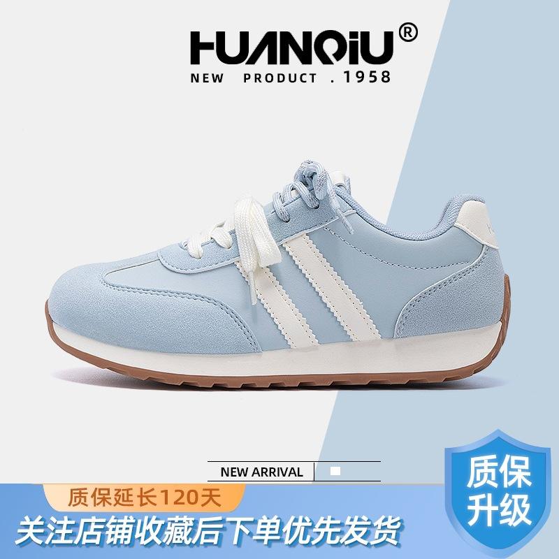 Global Platform German Training Shoes Women's ZHQ3786 New Versatile Comfortable Soft Sole Light Casual Student Board Shoes Women